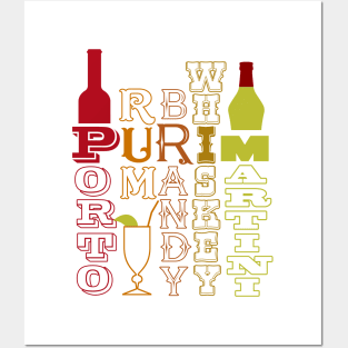 Purim - Porto, Rum, Brandy, Whiskey, Martini Posters and Art